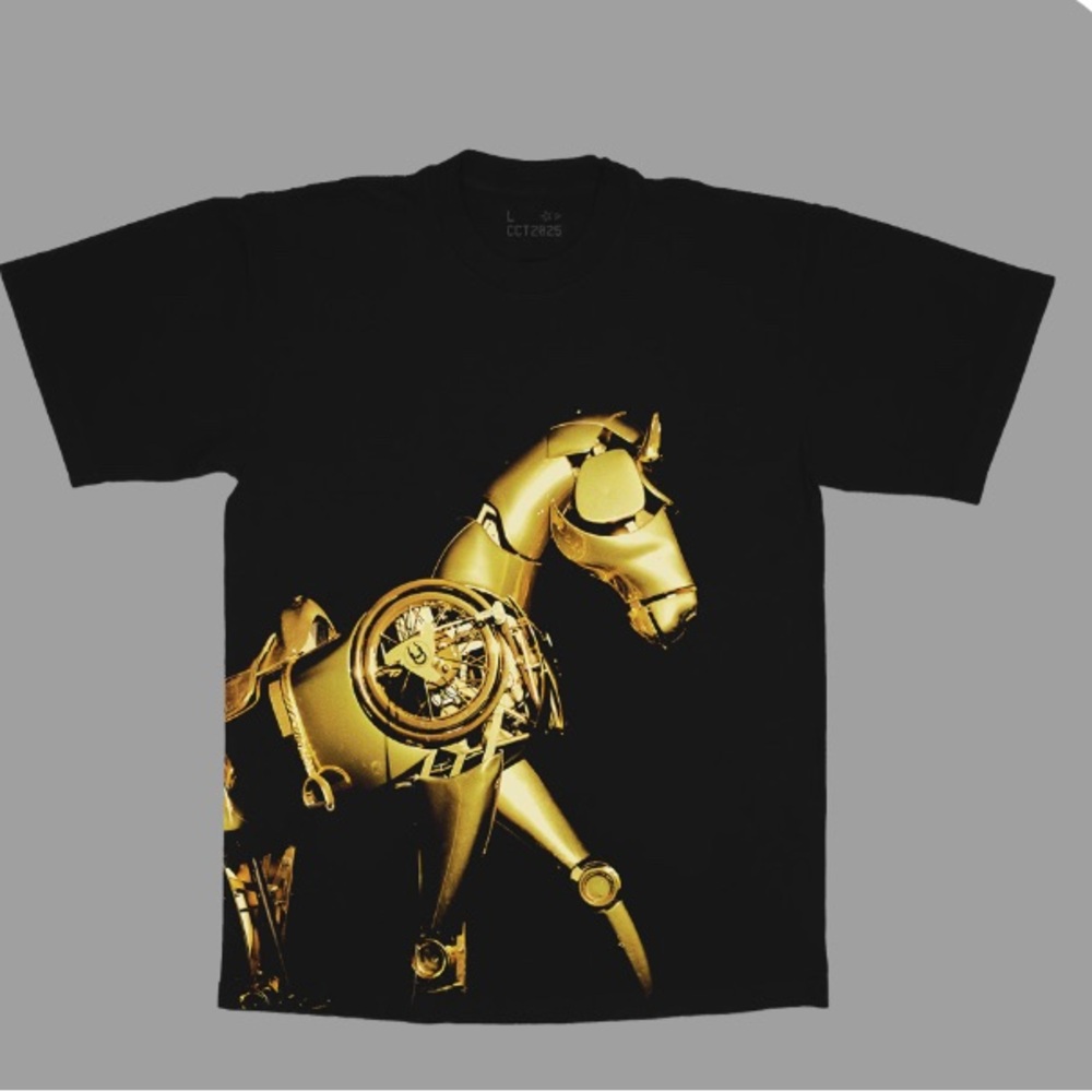 Unisex- Special Edition Cowboy Carter merch- GOLD CHARDONNEIGH TEE